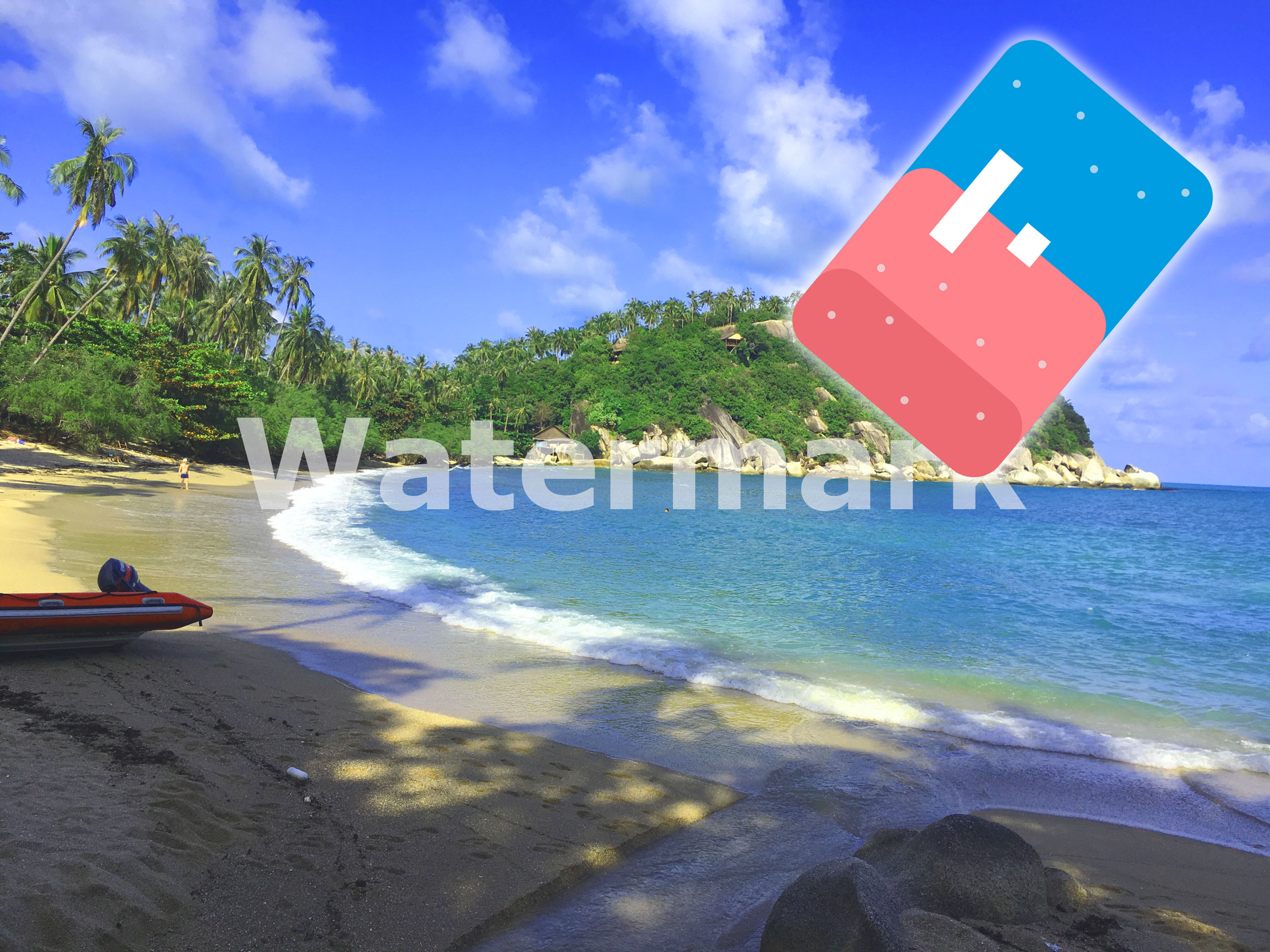 remove watermark from photo